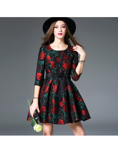 Red Roses Dress