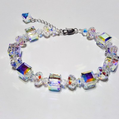 Crystal Bracelet with 925...