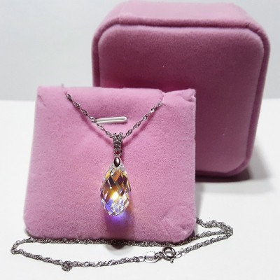 Crystal Droplet Pendant...