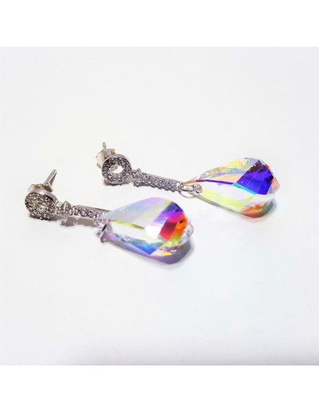 droplets long earrings