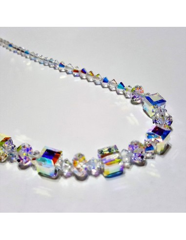 Crystal  Necklace 925 Sterling Silver