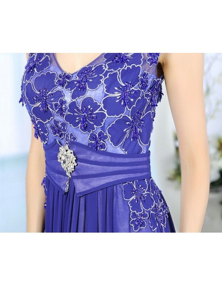 Royal Blue Dress