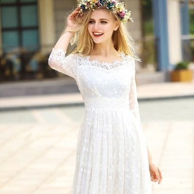 Boho Ivory Dress