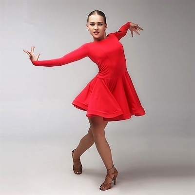 Red Latin Dress