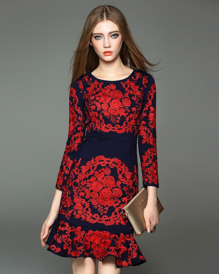 Embroidered Dress