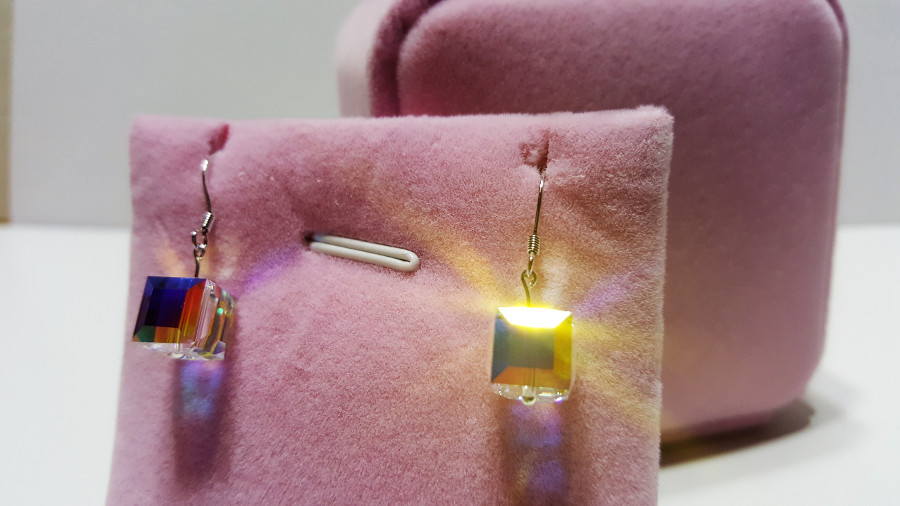 Cube Earrings