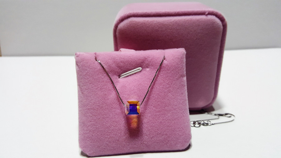 cube necklace