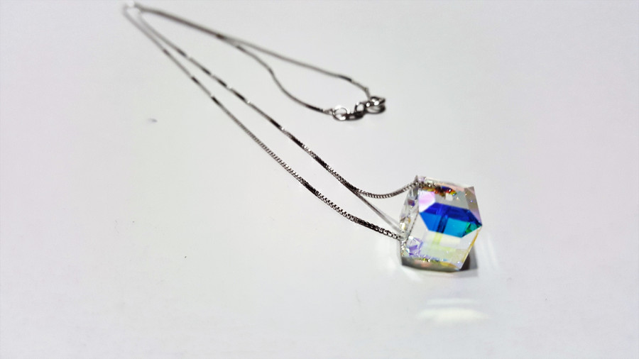 cube necklace