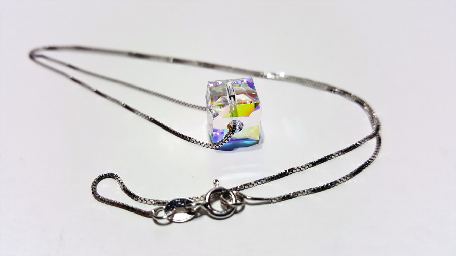 cube necklace