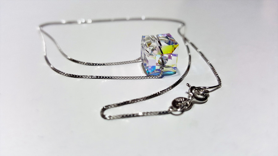 cube necklace