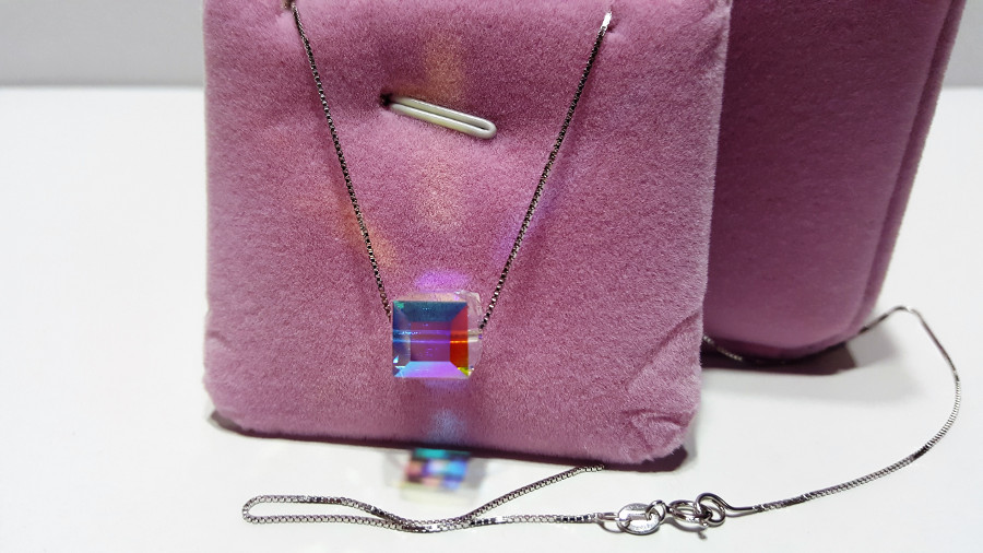 cube necklace