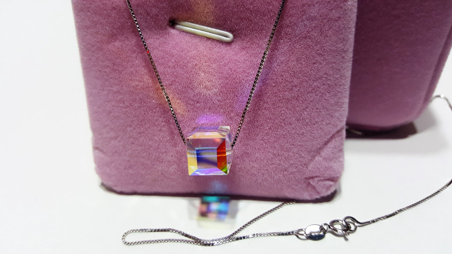 cube necklace