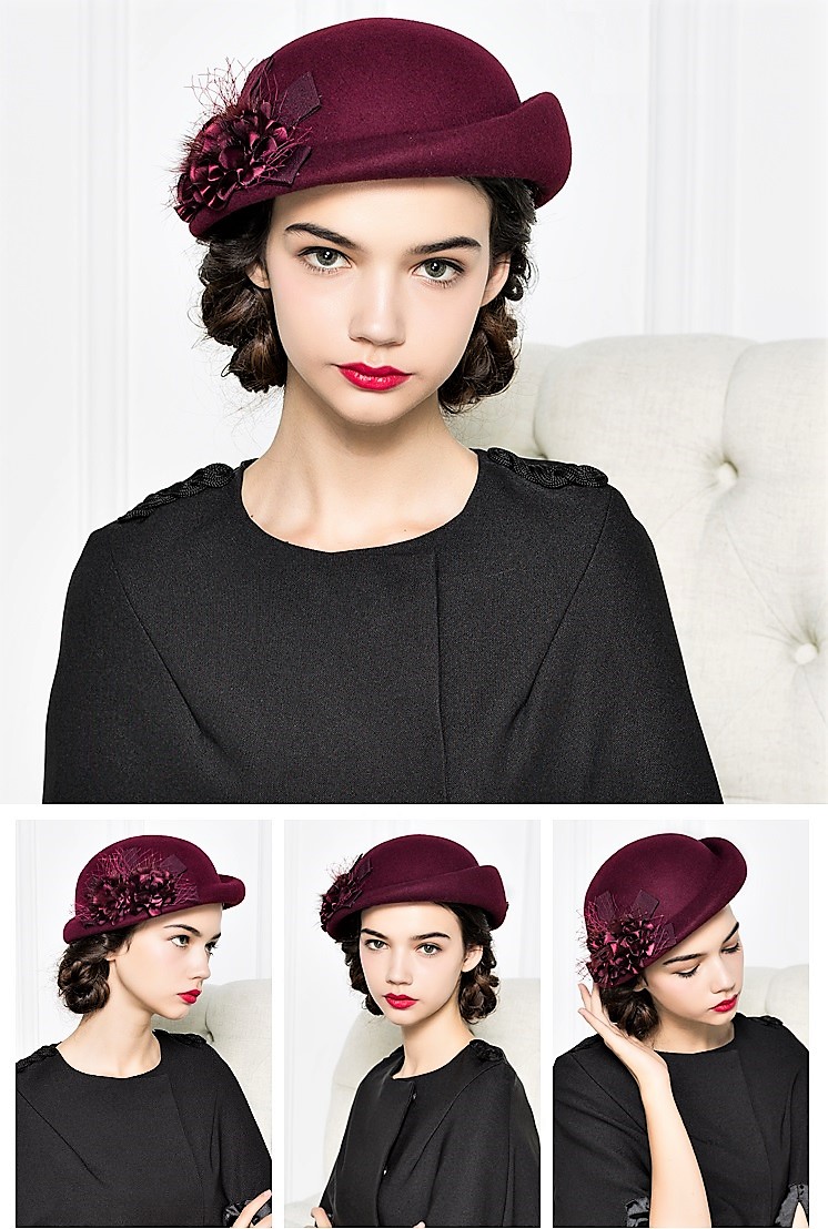 Elegant Wool Hat